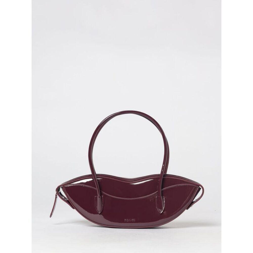 Lips Handbag Fiorucci In Patent Synthetic Leather With Double Handle